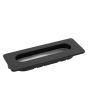 Jaladera de embutir 96 mm negro mate Rish