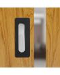 Jaladera de embutir 96 mm negro mate Rish