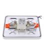 Luminario de LEDS empotrable cuadrado 10 W luz fría 1226 Sanelec