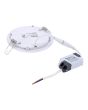 Luminario de LEDS empotrable 6 W luz fría 1253 Sanelec
