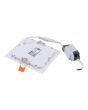 Lámpara de LEDS de sobreponer cuadrado 6 W luz fría 1260 Sanelec