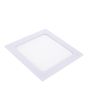 Luminario de LEDS empotrable cuadrado12 W luz fría 1263 Sanelec