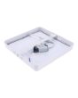 Luminario de LEDS de sobreponer cuadrado 18 W luz cálida 1299 Sanelec