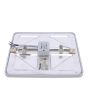 Luminario de LEDS empotrable cuadrado 15 W luz cálida 1318 Sanelec