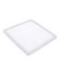 Luminario de LEDS empotrable cuadrado 20 W luz cálida 1319 Sanelec
