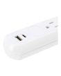 Multicontacto 4 contactos, 1 puerto USB y 1 puerto tipo C y supresor de picos a 110 Joules 1337 Sanelec