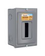 Centro de carga de 1 unidad 50 Amp de sobreponer 1486 Sanelec