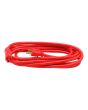 Extensión eléctrica 4.6 m uso rudo 3x12 AWG roja 2238 Sanelec