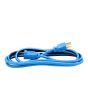 Extensión eléctrica 2.4 m uso rudo 3x16 AWG azul 2260 Sanelec