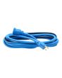 Extensión eléctrica 4.6 m uso rudo 3x16 AWG azul 2261 Sanelec