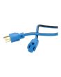 Extensión eléctrica 15.2 m uso rudo 3x16 AWG azul 2263 Sanelec