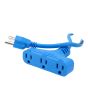 Extensión eléctrica 7.6 m uso rudo Power Block 3x16 AWG azul 2266 Sanelec