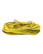 Extensión eléctrica 30 m uso rudo 3x14 AWG amarilla 2299 Sanelec