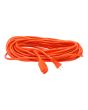 Extensión eléctrica 15 m uso rudo 2x16 AWG naranja 2386 Sanelec