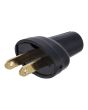 Clavija oval polarizada de hule 2459 Sanelec