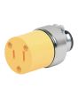 Contacto industrial polarizado de metal 2465 Sanelec