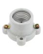 Portalámpara de porcelana base cuadrada 2479 Sanelec