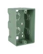 Caja de registro sin tapa 4" x 2" verde CHPP013 Argos