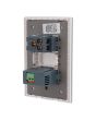Placa contacto y 2 puertos USB línea Venecia 4566 Sanelec