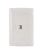 Placa con toma para Modem línea Universal 4573 Sanelec