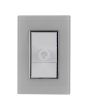 Placa con atenuador de luz línea Venecia 4578 Sanelec