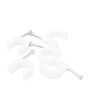 Grapas curvas para cable redondo 8 mm 100 piezas 4615 Sanelec