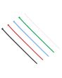 Cinchos de plástico 300 mm x 4.8 mm varios colores 50 piezas 5799 Sanelec