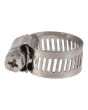 Abrazadera sin fin 5/8"-7/8" de acero inoxidable #8 7868 Sanelec