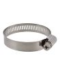 Abrazadera sin fin 1 1/2"-2 1/4" de acero inoxidable #28 7874 Sanelec
