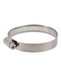 Abrazadera sin fin 1 13/16"-2 3/4" de acero inoxidable #36 7875 Sanelec