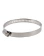 Abrazadera sin fin 3 5/16"-4 1/4" de acero inoxidable #60 7878 Sanelec