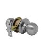 Cerradura para entrada cromo mate Gamma Phillips