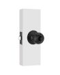 Cerradura para baño negra Gamma MX6976 Phillips