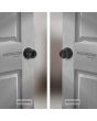 Cerradura para baño negra Gamma MX6976 Phillips