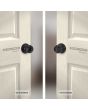 Cerradura para baño negra Gamma MX6976 Phillips