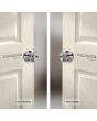 Cerradura para baño cromo mate Tulip Yale