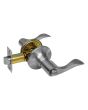 Cerradura de manija para baño cromo mate Aqua Yale