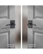 Cerradura para baño negra Lujan MX89566 Yale