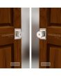 Cerradura para baño níquel satinado Santa Fe MX89562 Yale