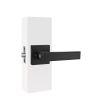 Cerradura de manija biométrica negro mate MX89804 Castelli Yale