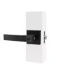 Cerradura de manija biométrica negro mate MX89804 Castelli Yale