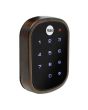 Cerrojo táctil sin llave cobre antiguo YRD 256 Yale