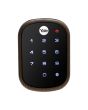 Cerrojo táctil sin llave cobre antiguo YRD 256 Yale