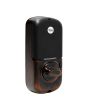 Cerrojo táctil sin llave cobre antiguo YRD 256 Yale