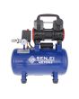 Kit de Compresor libre de aceite 850 W + pistola de gravedad + manguera de 5 metros OLF551 Senlei
