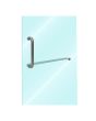 Jaladera con toallero satinado SH-530 Axcent