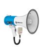 Megáfono de 25 W con grabador de voz, reproductor MP3 y micrófono tipo patrullero MG-265 Steren