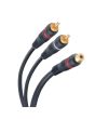 Cable RCA 2 plug a jack de 15 cm 254-025 Steren