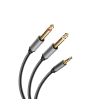 Cable plug 3,5 mm a dos plug 6,3 mm 299-960 Steren