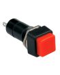 Switch de push, de boton cuadrado, normalmente abierto AU-106 Steren